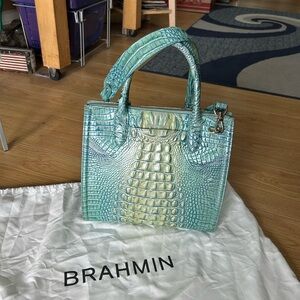 Brahmin, large handbag, “Caroline”, Melbourne in seafoam green